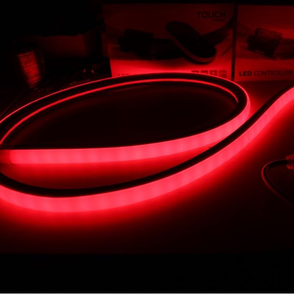 New 24v silicone led neon flex light Digital RGB addressable dmx led neon flex