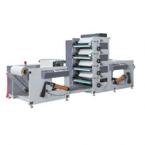 China 3PH 50HZ 4 Colour Flexo Printing Machine CE Certificate for Packaging Materials on sale