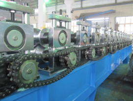 Galvanized Metal Double Layer Roofing Sheet Roll Forming Machine / Roll Former Machinery