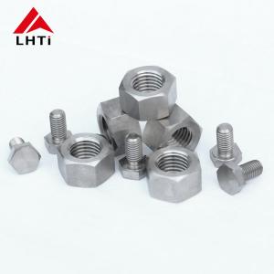China Precision Titanium Hexagon Bolts And Nuts 1 / 4  × 3 / 4  UNC Gr2 Light Weight on sale