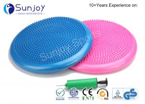 China Sunjoy 33CM dia Cushion Balance PVC Yoga Massage Cushion And Soft Massage Balance Pad Disc Wobble Cushion ECO-friendly on sale