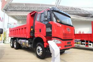 China FAW J6P Diesel Self Loading Dump Truck 6*4 Load Capacity 31 - 40t on sale