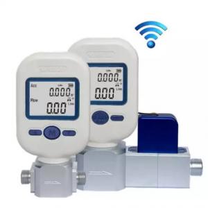 China NB-IoT Wireless Digital Hydrogen Air Gas Co2 Flow Meter 6vdc on sale