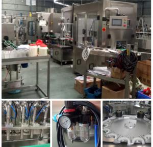 China Eco - Friendly Bottling Line Equipment / Glass Bottle Cap Sealing Machine on sale