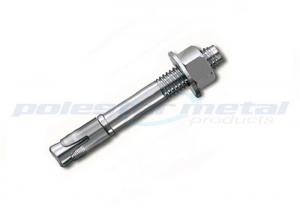  Grade 5.6 1038 Heat Treated Steel Fixing Concrete Wedge Anchor Bolts Manufactures