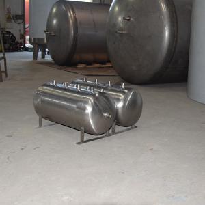  SUS304 Stainless Steel Storage Tank OEM Water Horizontal Pressure Tank Manufactures