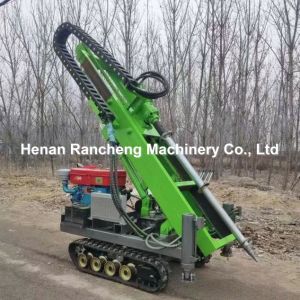  30Hp Hydraulic Mechanical Transmission Pile Driver With 30m Crawler Gearbox Manufactures