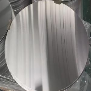 China Silver ASTM 1050 H22 Aluminium Discs Circles 1500mm For Cookware on sale