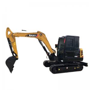  Used Mini Crawler Hydraulic Excavator Sany SY60C Pro 6 Ton Backhoe Excavator Manufactures