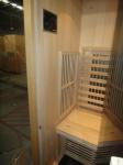 Single Person Ceramic Far Infrared Sauna Room, Touch Control Panel