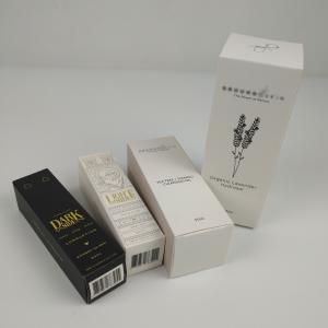  Printed Paper Packaging Box Cream Paper Cosmetics Packaging Boxes With Stamping 60ml 30ml Makeup Skincare Paper Box Manufactures