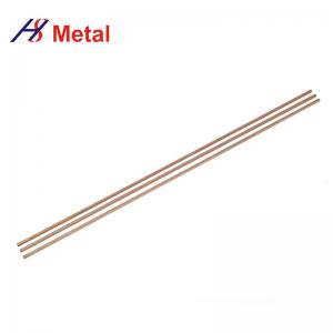  ECM Electrodes Tungsten Alloy Products Copper Tungsten Round Bar Manufactures