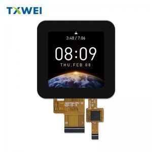  240 X 240 Resolution Square TFT Screen 1.54 Inch 400cd/M2 MIPI BIT Manufactures