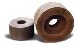  Rubber Centerless Grinding Wheel Bonded Abrasives Brown Manufactures