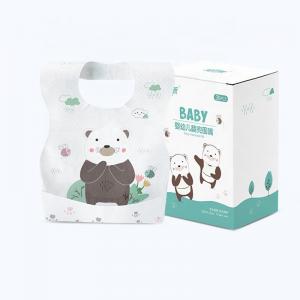 China Style Superior Waterproof Disposable Baby Bibs that are Durable Protect Baby Clothes on sale