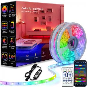  APP Wifi 5V Smart LED Strip Lights 5050 SMD RGB For Holiday Party Remote Controlled Manufactures