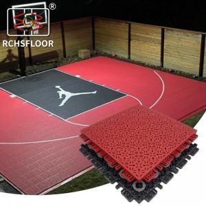  Waterproof Multi Sport Interlocking Tiles 34*34cm PP Volleyball Floor Tiles Manufactures