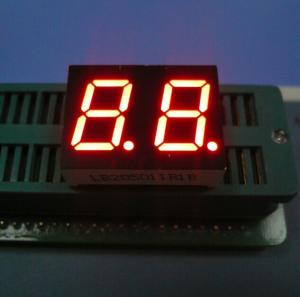  Multiplexed Dual Digit Seven Segment LED Display Dual Digit Wide Viewing Angle For Clock Indicator Manufactures