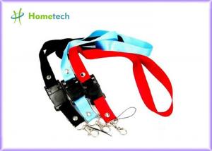  High quality gifts promotional printed lanyard neck strap USB flash drive for factory workers Manufactures