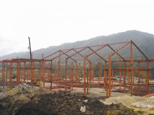 China Modular Prefabricated Steel Structure Buildings With Long Life And Short Process Time on sale