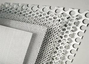  Color Coated Decorative Perforated Aluminum Sheet Metal With Pvdf Coating Manufactures
