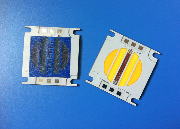 1000 - 1300LM Tri - Channels 60W COB LED Array with White / Yellow / Warm White