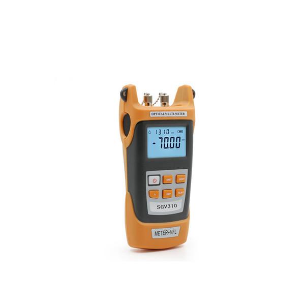 Small Fiber Optic Tools 2 In Optical Power Meter With 10Km Laser Source Visual Fault Locator