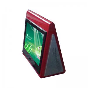 China Rugged Small Foot-print Desktop Kiosk Made of Cold-rolled Steel and with Vandal Proof IR Touchscreen on sale