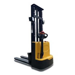 Electric Pallet Stacker Walkie Forklift with 550/680mm Fork Width 24/80ah
