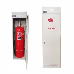 China Red 90L Automatic FM200 Cabinet Fire Extinguishing System Manufacturer Over 12-years on sale
