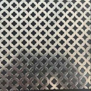  0.8mm Thickness Aluminum Perforated Panel / Aluminum Perforated Sheet For Construction Manufactures