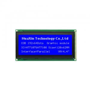  128x64 COG LCD Module With 300Cd/M2 Brightness Colorful Item Manufactures