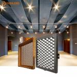 Commercial Building Decorated Materials Silver White Metal Mesh Wall Ceiling