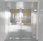 Air Shower for Persons and materials with 4 doors controlled by PLC and touch