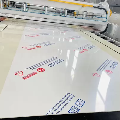  Weatherproof White PPS Hard Plastic Panels Sheets 4x8 Customized Manufactures