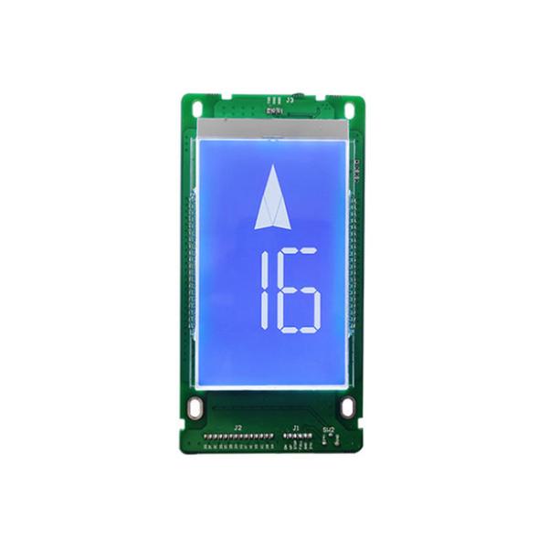Quality Vertical Square 7 Segment LCD Display Lift Floor Indicator Matrix Code Binary Board for sale
