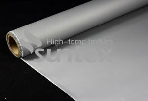  High Temp Silicone Coated Fiberglass Cloth Fire Curtain Fabric Cloth Fire Proof Manufactures