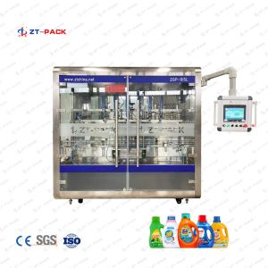 Buy cheap 0.6-0.8mpa Detergent Filling Machine 5l Toilet Cleaner Bottle Filling Machine from wholesalers