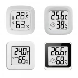  ABS Digital Thermometer Controller Temperature Humidity Gauge 4.3*4.3*1.2cm Manufactures