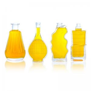  Glass Products Unique Shaped Bottle 750ml 700ml for Vodka Whiskey Tequila Brandy Manufactures