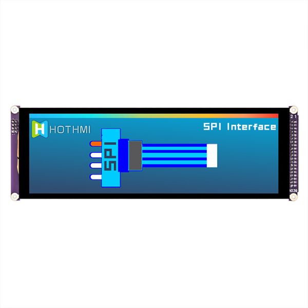 7.84 Inch Bar Capacitive Touch IPS TFT LCD Display 1280x400