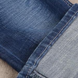  4 Way Slub Stretch Denim Fabric For Men Brand Jeans 373gsm Manufactures