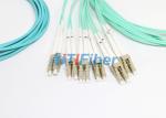 OM4 MPO UPC Fiber Optic Patch Cord , 4 8 12 24 Core Cable in Multimode