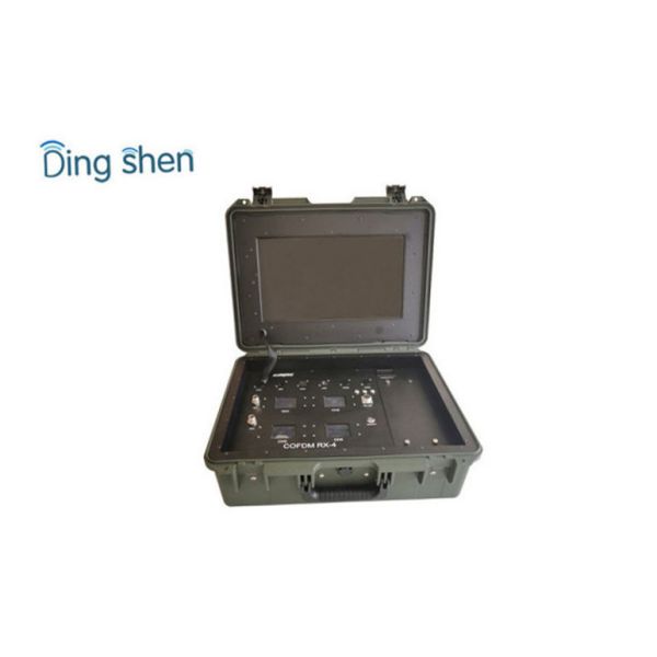 4 Channels COFDM Wireless Portable Diversity HD Resolution Uav Video Receiver