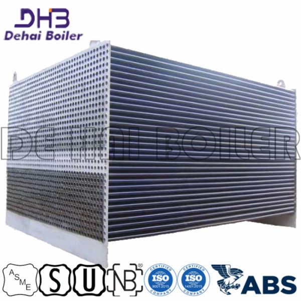 Waste Extract Gas Air Heat Exchanger Steam Air Heater Auxiliary Accessory 2 Pass Design