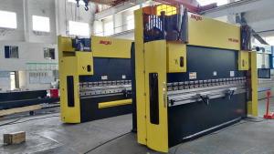  Delem System Steel CNC Hydraulic Press Brake 120T Amada Toolings 380V / 50HZ Manufactures