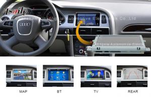 China 800MHZ Car Multimedia Navigation System  for AUDI Upgrade BT , DVD , Mirror Link on sale