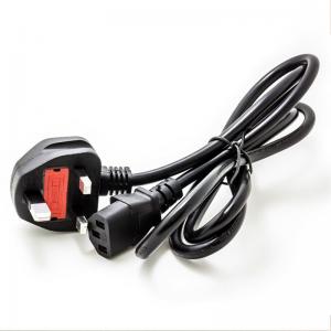  AC 0.5mm2 CCA Computer Monitor Power Cord FCC Certificated Manufactures