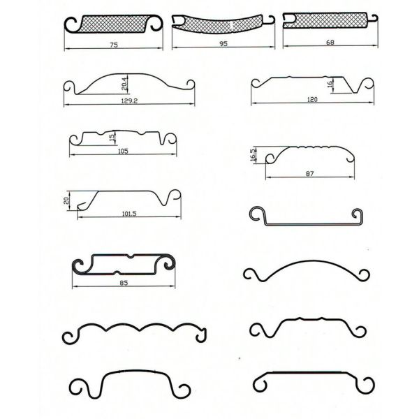 Hydralic Cutting Galvanized Steel Roller Shutter Door Forming Machine PLC Control