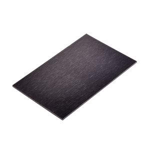 Brushed Aluminum Composite Panel 2440mm Length Waterproof Surface